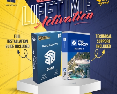 SketchUp-Pro-2025-Chaos-V-Ray-7.10.01-1